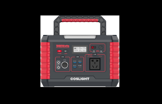Travel Camp Lifepo4 Portable Power Station 1000W Camping Generator