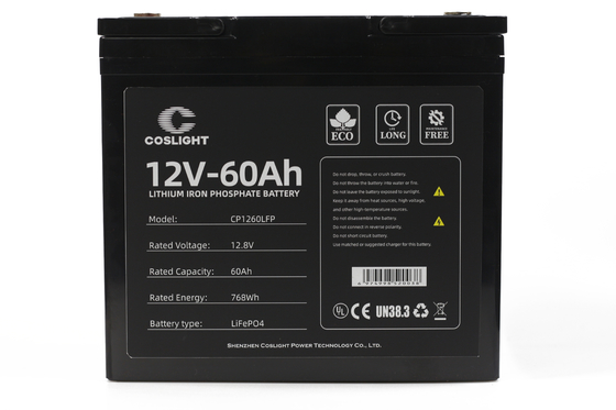 Coslight 12.8v 55ah Ebike Lithium Ion Battery Phosphate IP65 Waterproof