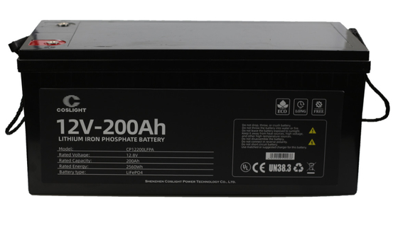 Submarine RV 12v 200ah Lifepo4 Lithium Batteries 12 Volt Golf Cart Battery