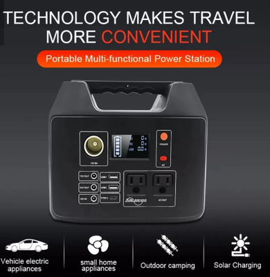 Outdoor Camping 300W Lifepo4 Solar Generator For Home Appliance