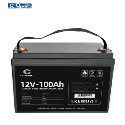 Led Street Light 12V 100Ah Solar Storage System Lifepo4 Battery 100ah