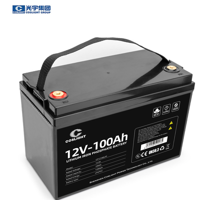 Led Street Light 12V 100Ah Solar Storage System Lifepo4 Battery 100ah