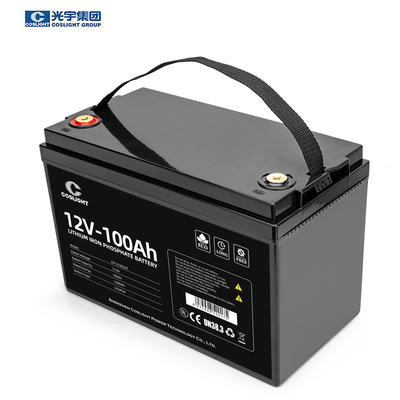 Led Street Light 12V 100Ah Solar Storage System Lifepo4 Battery 100ah