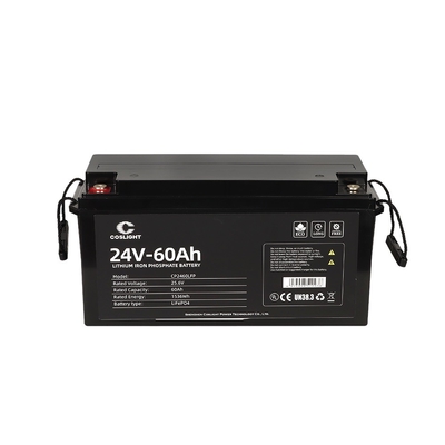 Rechargeable 24v 60ah Lifepo4 Lithium Batteries For RV Submarine