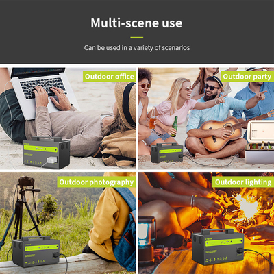 Home Emergency 300W Lifepo4 Portable Solar Power Station With MPPT Charger