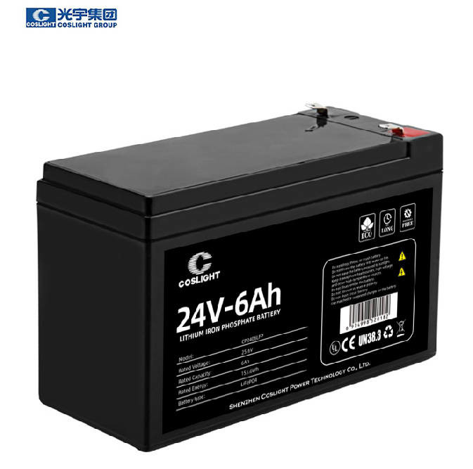E Bike Lithium Ion Battery Pack 24V 6Ah Lamp LED Solar Wind Power Generation